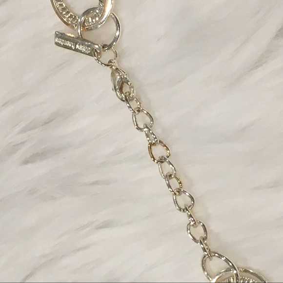 Multi Circle Silver Necklace - Picture 4 of 6